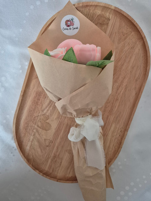 Bouquet de 7 fondants parfumés sur tige