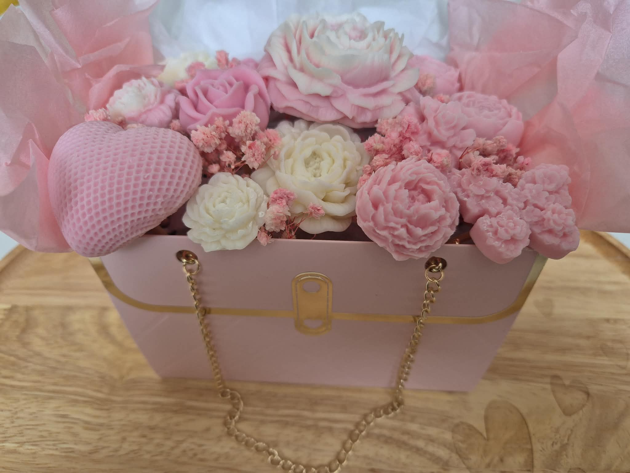 bouquet fondants parfumés en sac